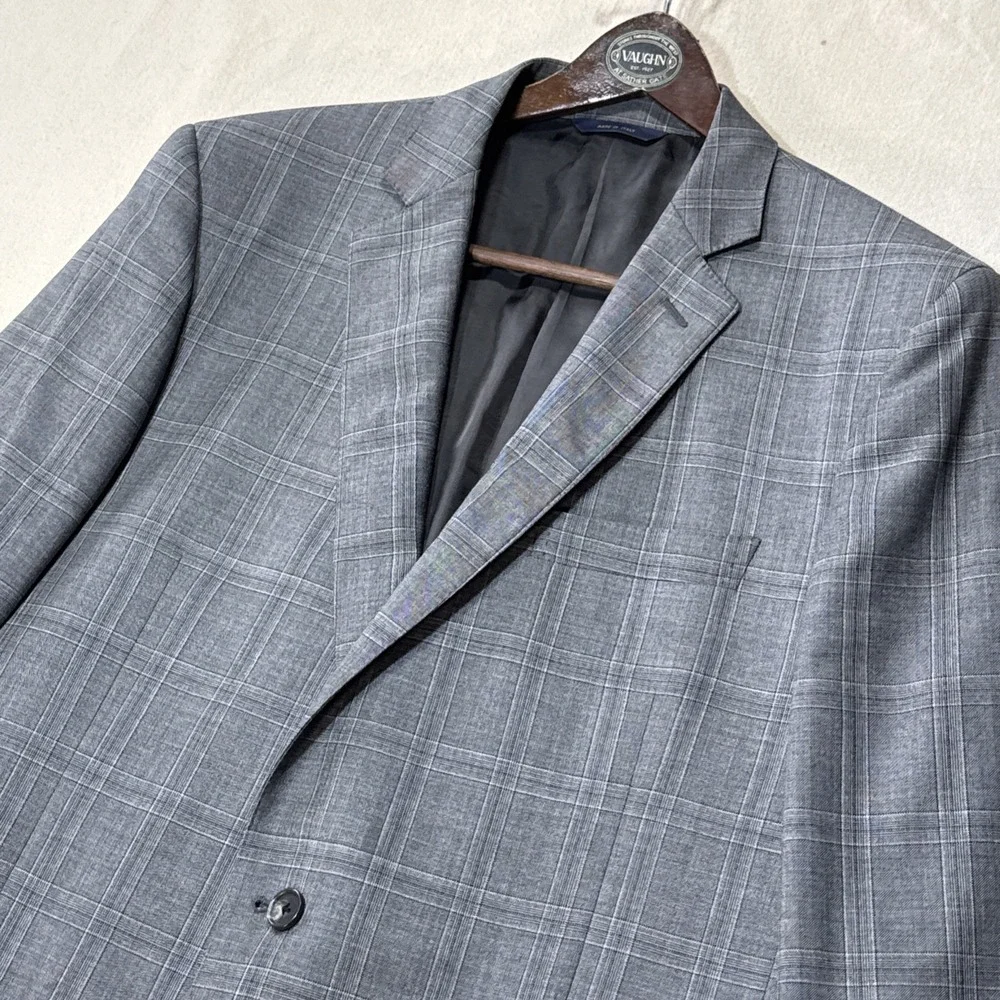 Brooks Brothers 1818 Regent Blazer 44L 100% Wool Vitale Barberis Canonico Italy
